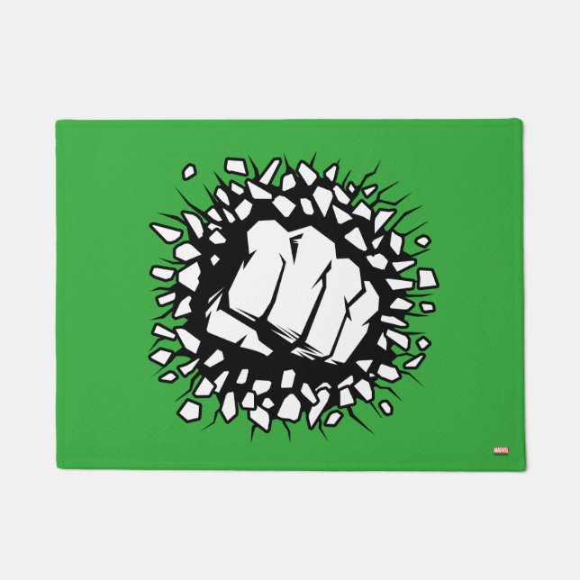 Hulk Icon Doormat (Front)
