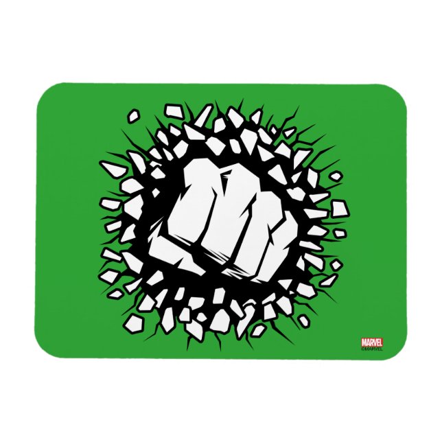Hulk Icon Magnet (Horizontal)