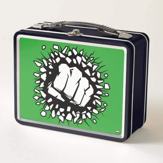 Hulk Icon Metal Lunch Box (Front)