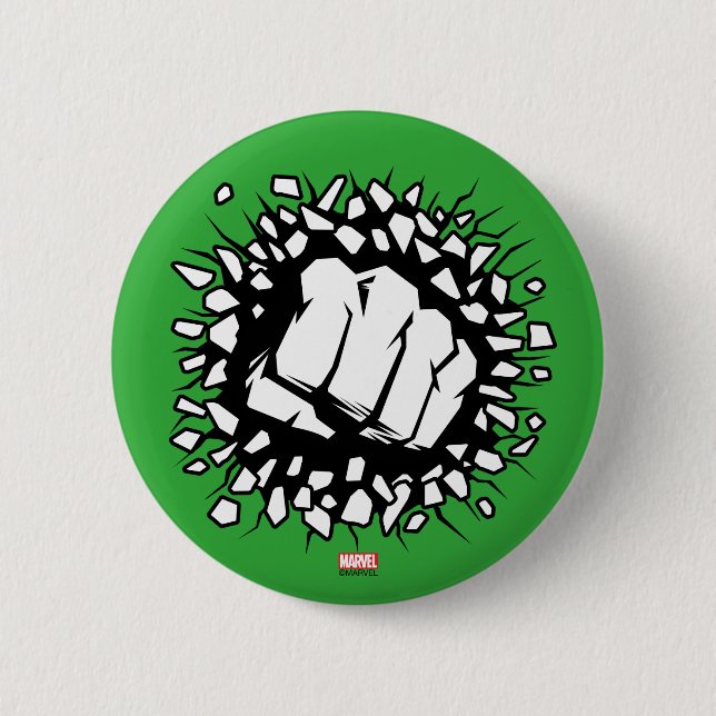 Hulk Icon Pinback Button (Front)