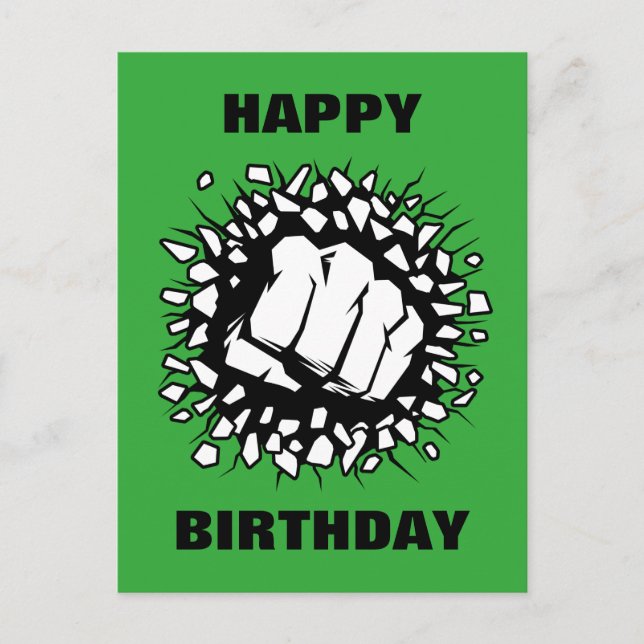 Hulk Icon Postcard (Front)