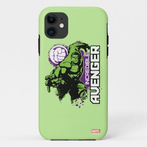 Hulk Incredible Avenger iPhone 11 Case