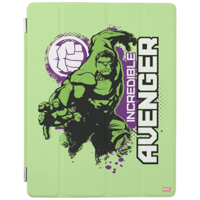 Hulk Incredible Avenger iPad Smart Cover (Front)