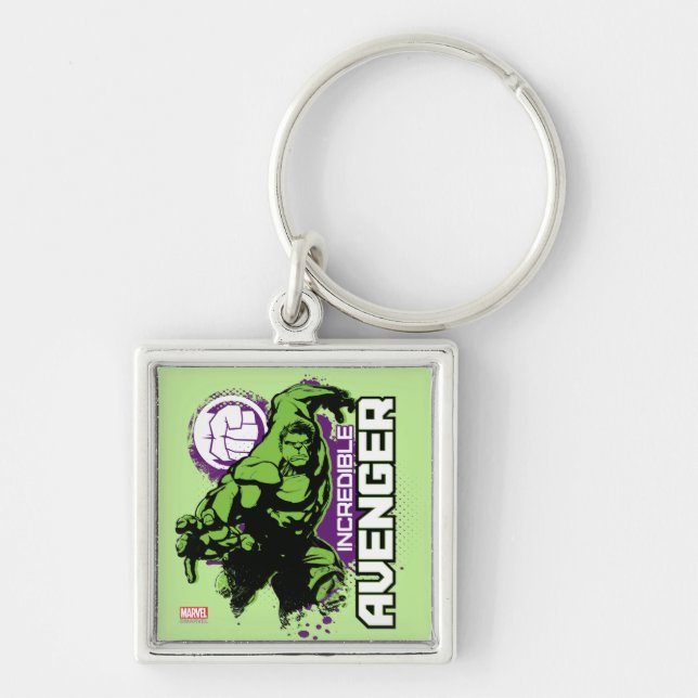 Hulk Incredible Avenger Keychain (Front)