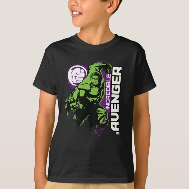 Hulk Incredible Avenger T-Shirt (Front)