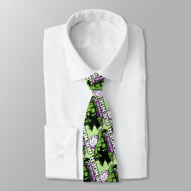 Hulk Incredible Avenger Tie (Tied)