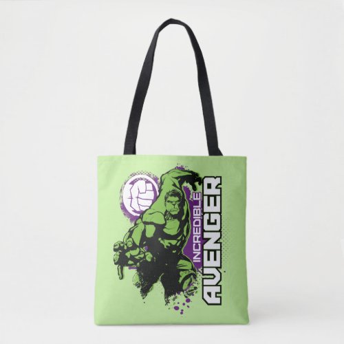 Hulk Incredible Avenger Tote Bag