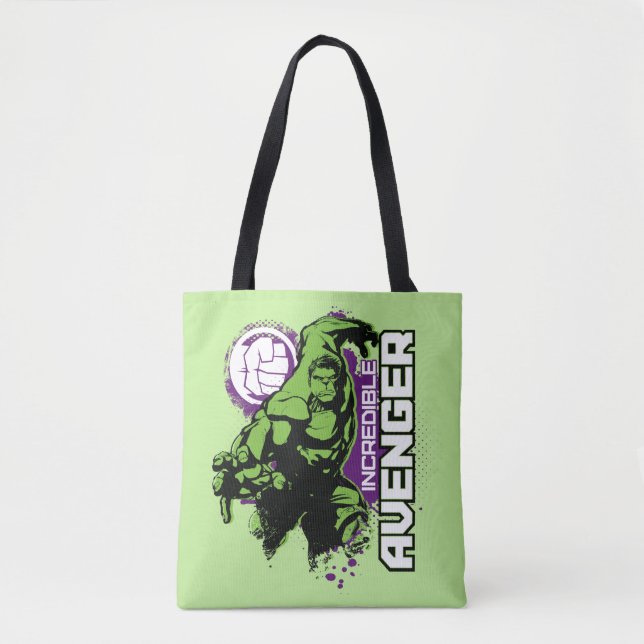 Hulk Incredible Avenger Tote Bag (Front)