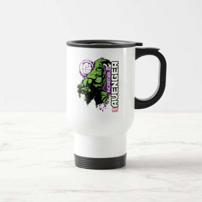 Hulk Incredible Avenger Travel Mug (Right)