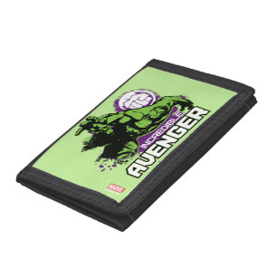 Hulk Incredible Avenger Trifold Wallet