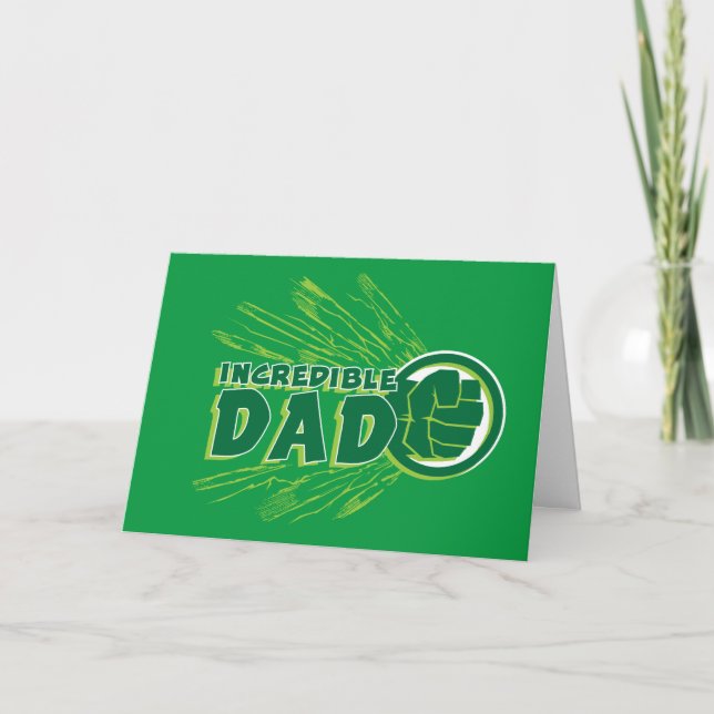 Hulk | Incredible Dad Card (Front)