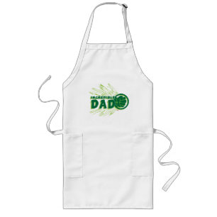 Hulk Incredible Dad Long Apron