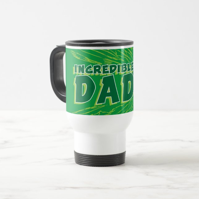 Hulk | Incredible Dad Travel Mug (Front Left)