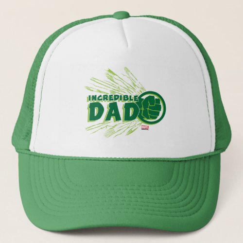 Hulk  Incredible Dad Trucker Hat