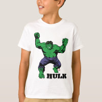 Hulk Retro Arms T-Shirt