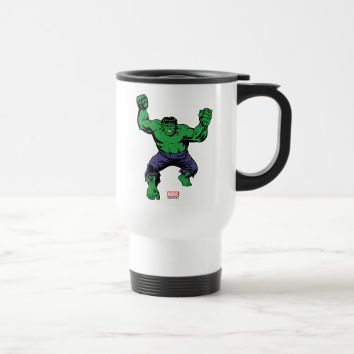 Hulk Retro Arms Travel Mug