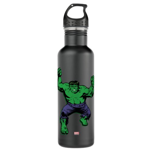 Hulk Retro Arms Water Bottle