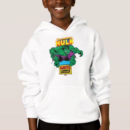 Hulk Retro Comic Character Hoodie