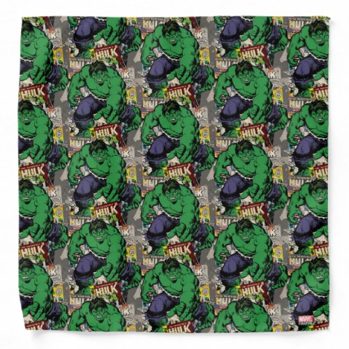 Hulk Retro Comic Graphic Bandana