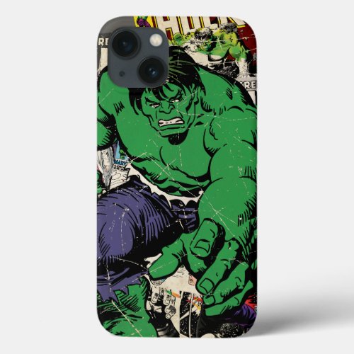 Hulk Retro Comic Graphic iPhone 13 Case