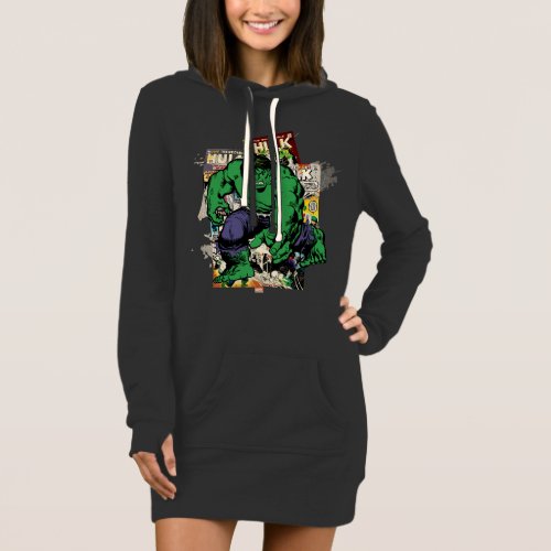 Hulk Retro Comic Graphic Dress