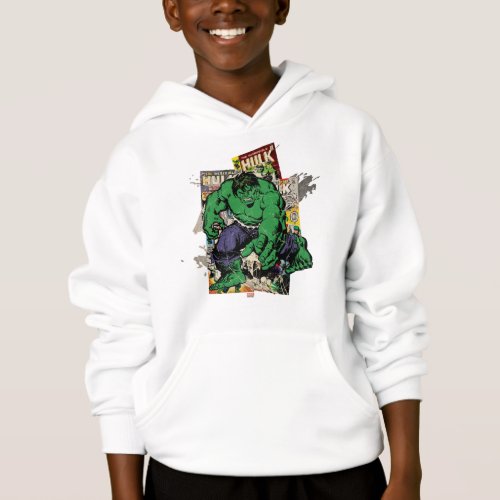 Hulk Retro Comic Graphic Hoodie