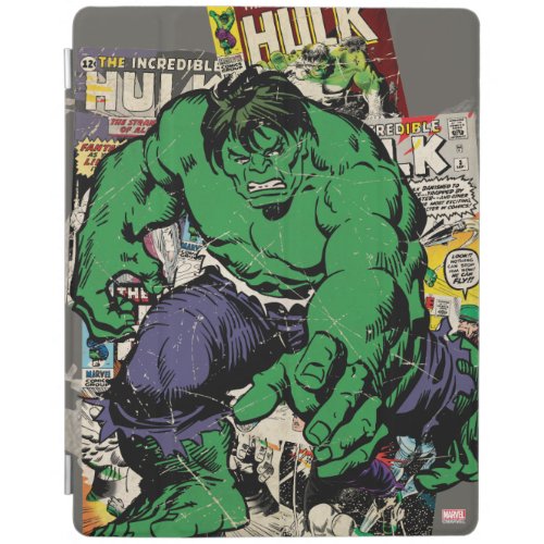 Hulk Retro Comic Graphic iPad Smart Cover