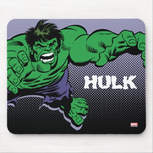 Hulk Retro Dive Mouse Pad