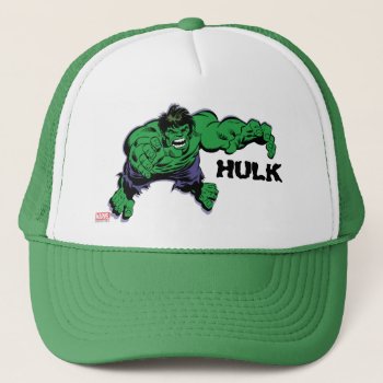 Hulk Retro Dive Trucker Hat by marvelclassics at Zazzle