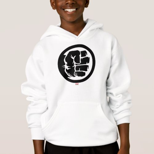 Hulk Retro Fist Icon Hoodie