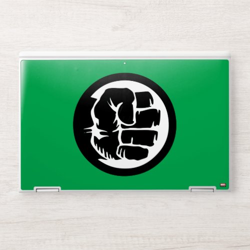 Hulk Retro Fist Icon HP Laptop Skin