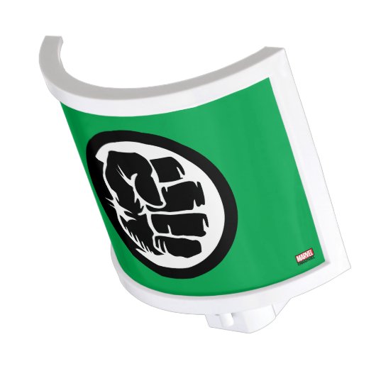 Hulk Retro Fist Icon Night Light (Angled)