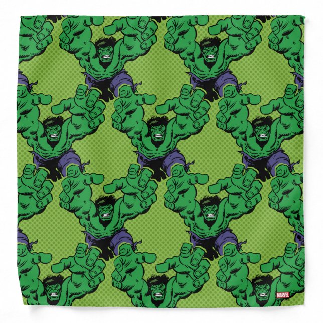Hulk Retro Grab Bandana (Front)