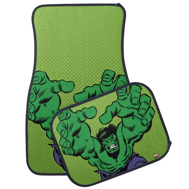 Hulk Retro Grab Car Mat (Set)