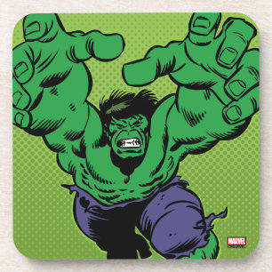 Hulk Retro Grab Drink Coaster