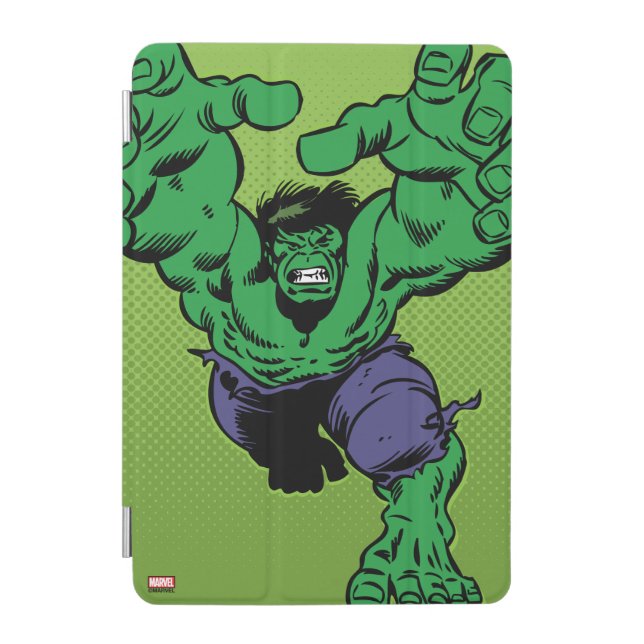 Hulk Retro Grab iPad Mini Cover (Front)