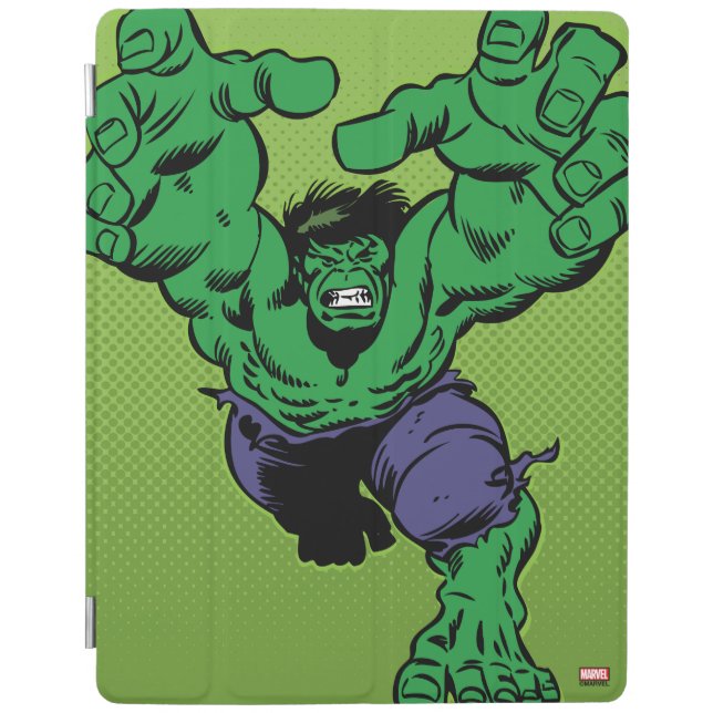 Hulk Retro Grab iPad Smart Cover (Front)
