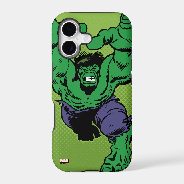Hulk Retro Grab Iphone Case (Back)