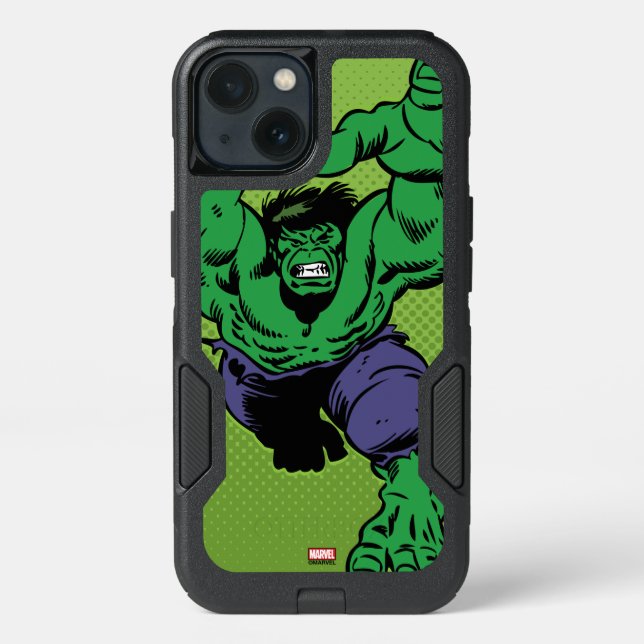 Hulk Retro Grab Otterbox iPhone Case (Back)