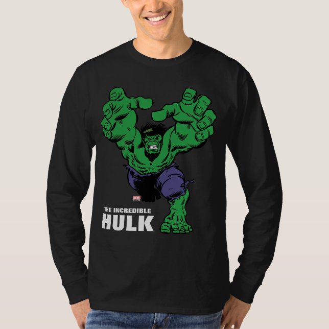 Hulk Retro Grab T-Shirt (Front)