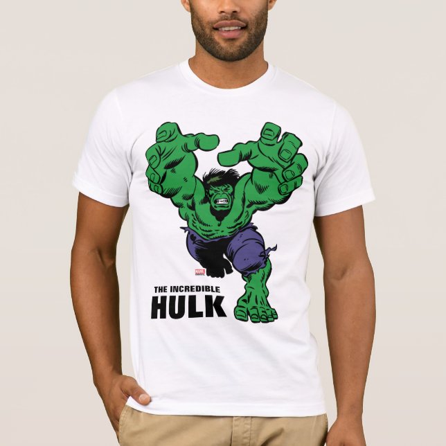 Hulk Retro Grab T-Shirt (Front)