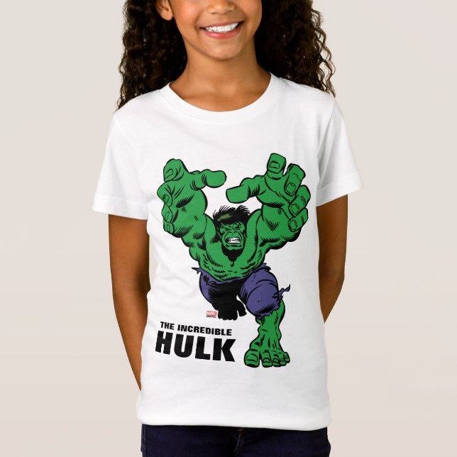 Hulk Retro Grab T-Shirt (Front)