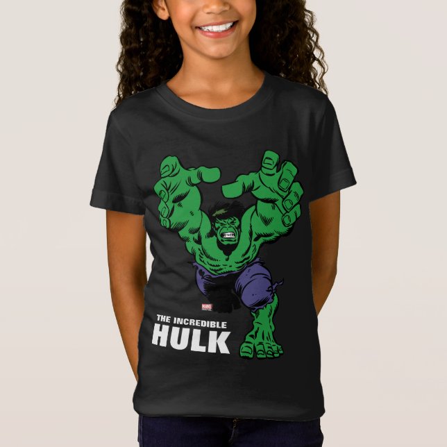 Hulk Retro Grab T-Shirt (Front)