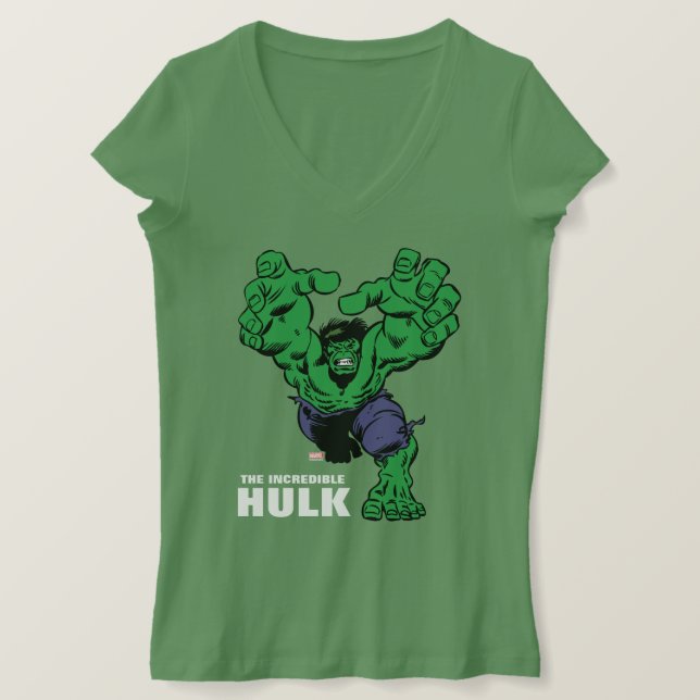 Hulk Retro Grab T-Shirt (Design Front)