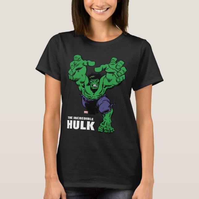 Hulk Retro Grab T-Shirt (Front)