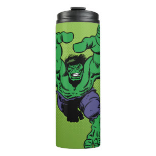 Hulk Retro Grab Water Bottle | Zazzle