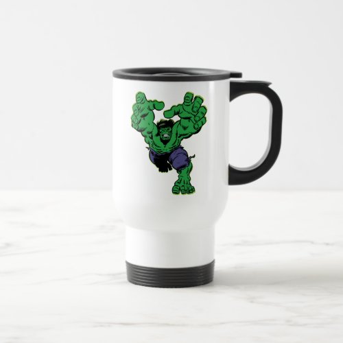 Hulk Retro Grab Travel Mug