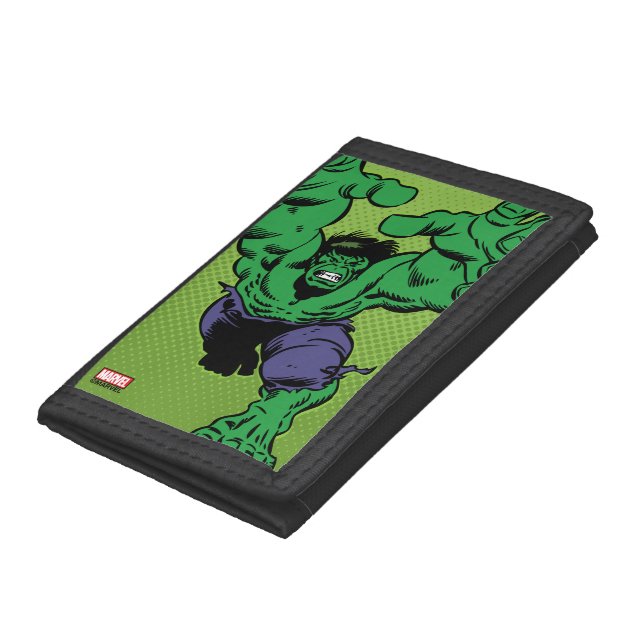 Hulk Retro Grab Trifold Wallet (Bottom)