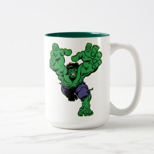 Hulk Retro Grab Two_Tone Coffee Mug
