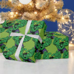 Hulk Retro Grab Wrapping Paper